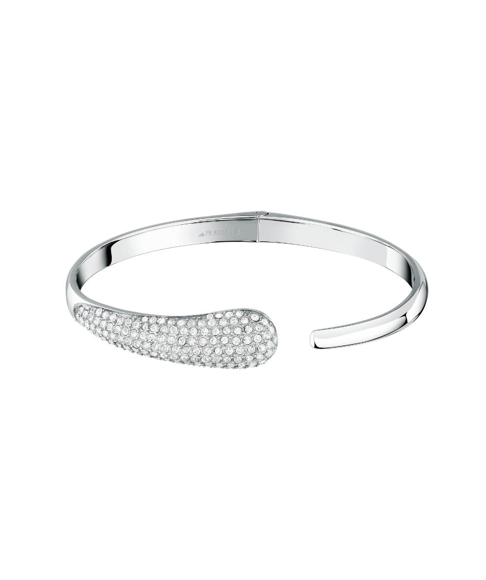Women's bangle bracelet with crystals, Morellato