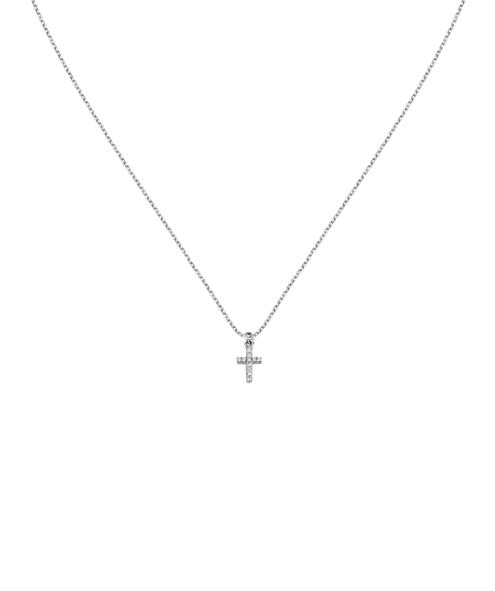 Women's Cross silver necklace, La Petite Story