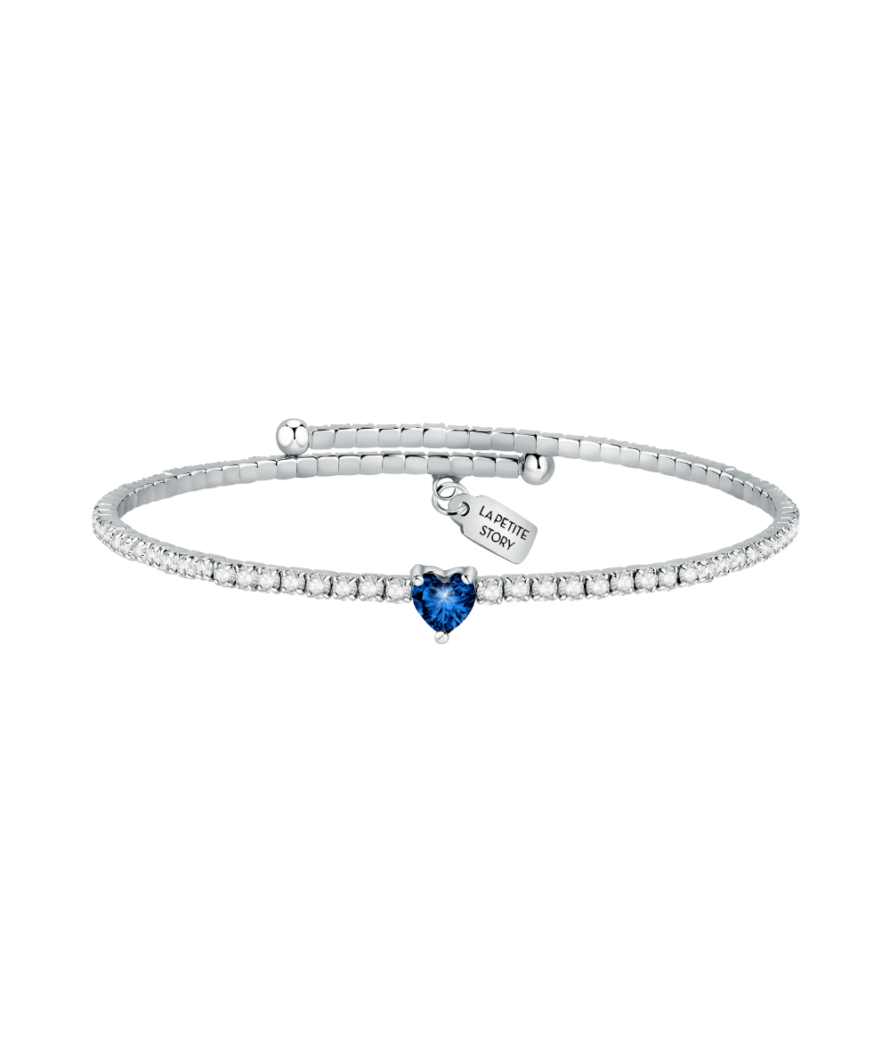 Women's bracelet with blue heart, La Petite Story