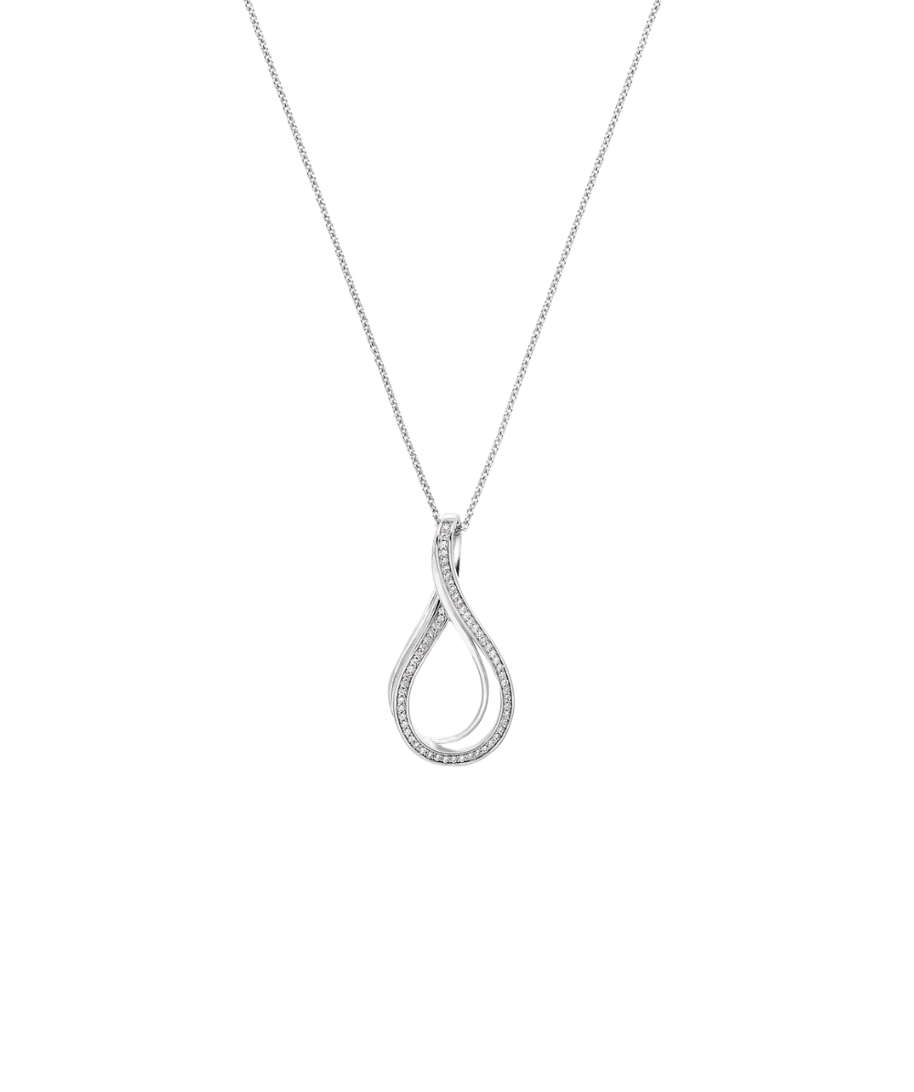 Women's necklace sterling silver INFINITY, adjustable, JETTE