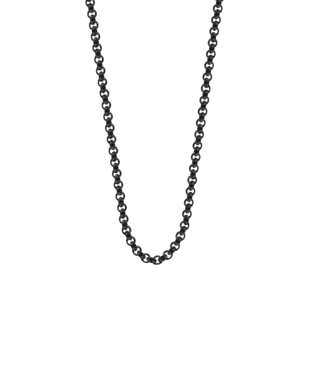 Lanț Rolo din oțel negru, Lilou