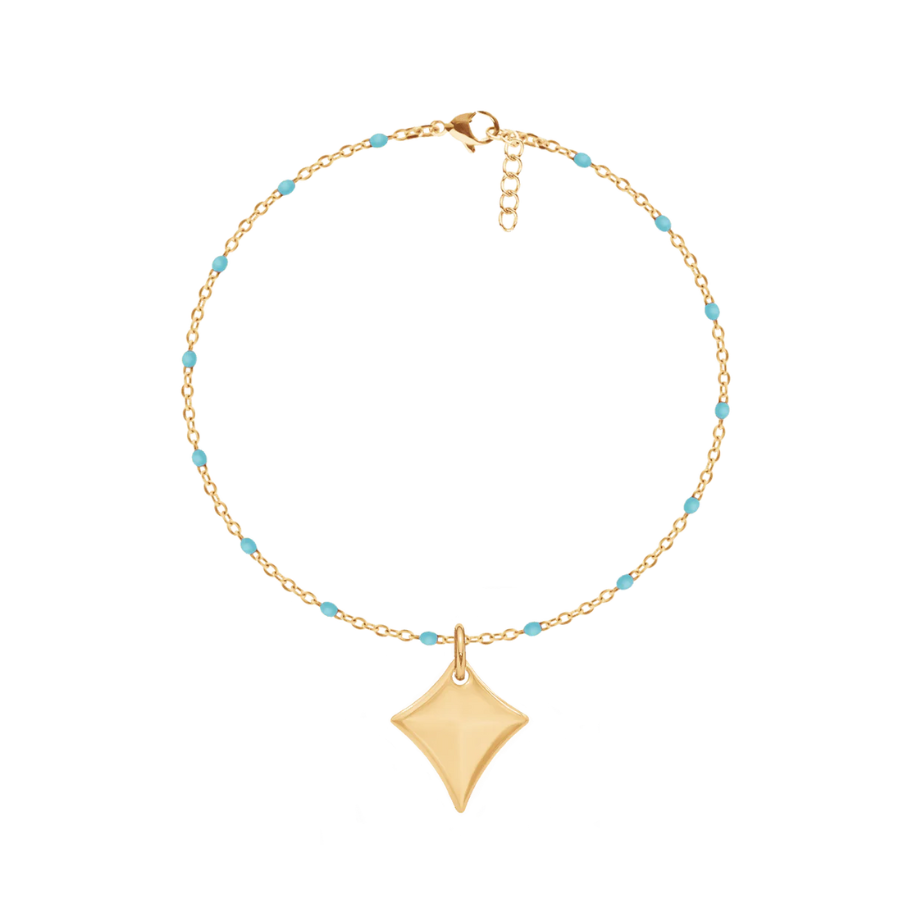 Women's bracelet adjustable with kite pendant, Lilou