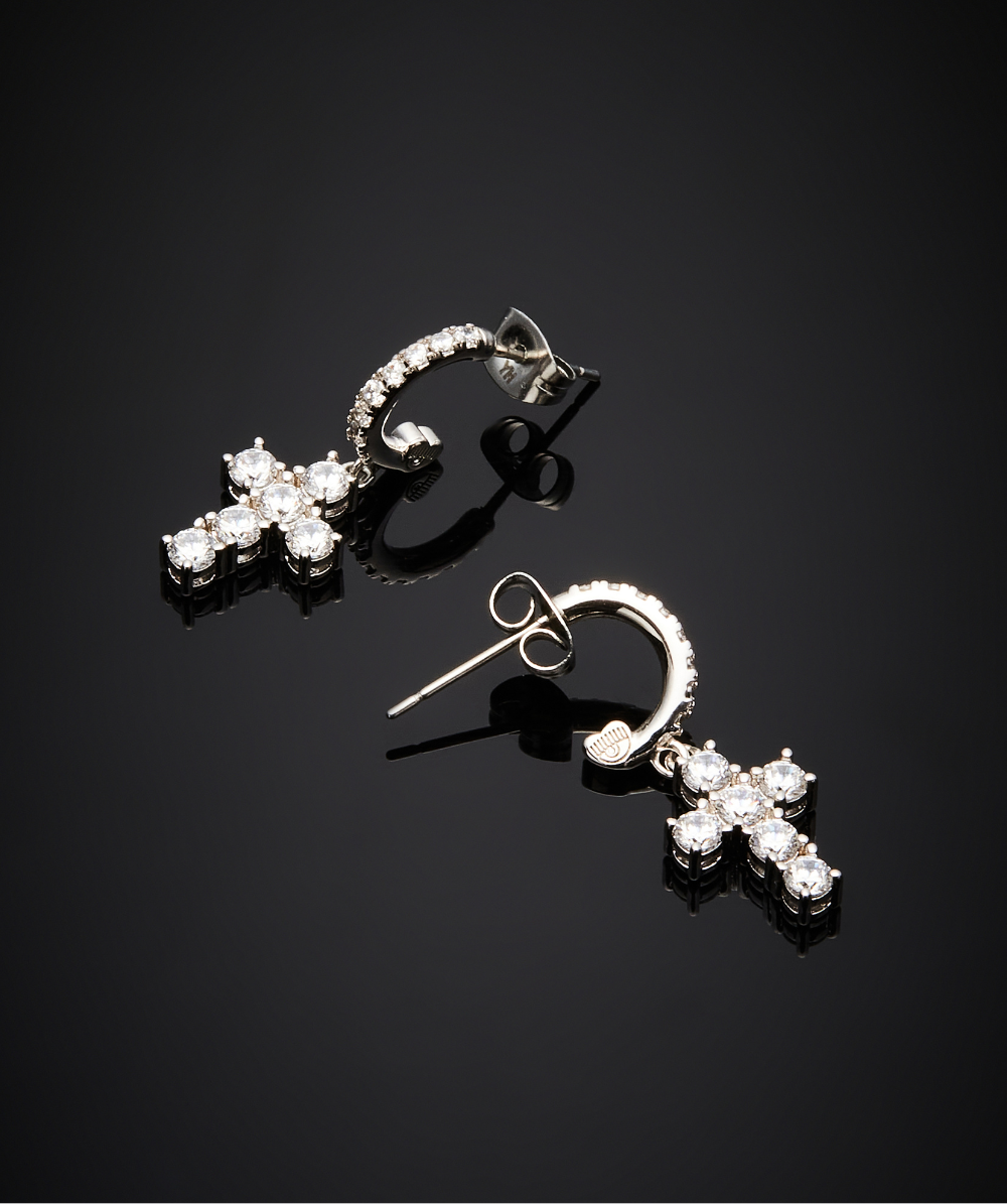 Women's Croci earrings, Chiara Ferragni
