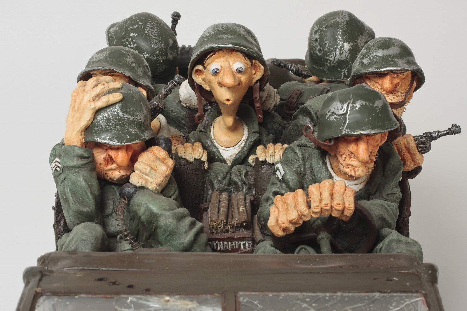 Tour of Duty (Jeep militar) - LARGE, Guillermo Forchino