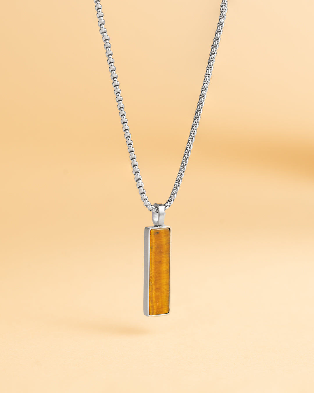 Colier bărbătesc Galli Silver Tiger, GEMINI