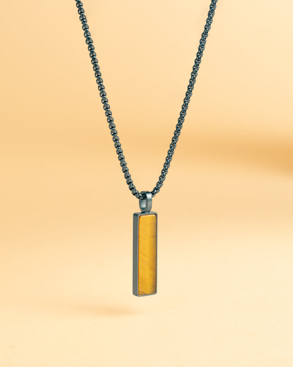 Colier barbatesc Galli Black Tiger, GEMINI