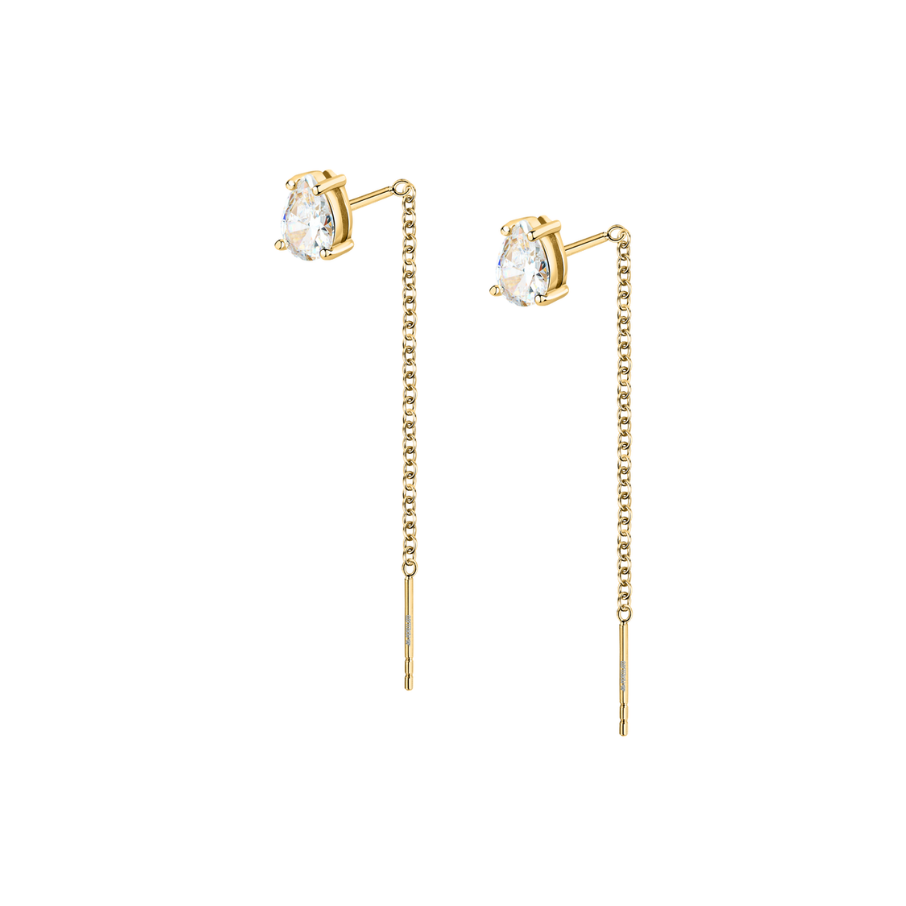 Cercei lungi de argint de dama – Tesori, MORELLATO