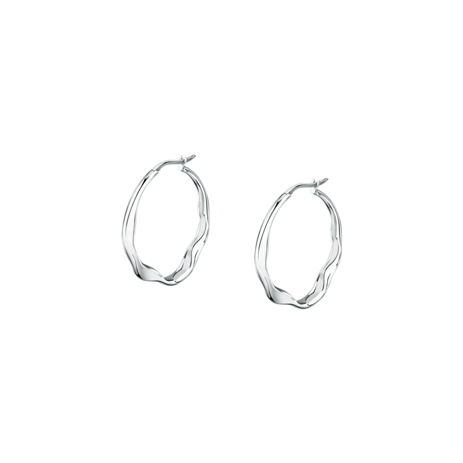 Women's silver-tone earrings – T-Design, TRUSSARDI
