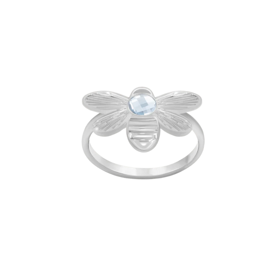Women's ring Honey silver-plated, Lilou