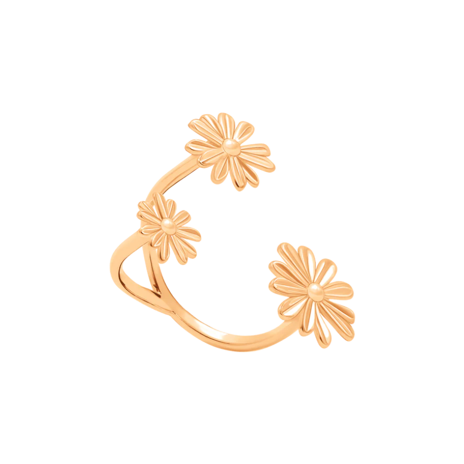 Inel de dama Margaret placat cu aur, Lilou