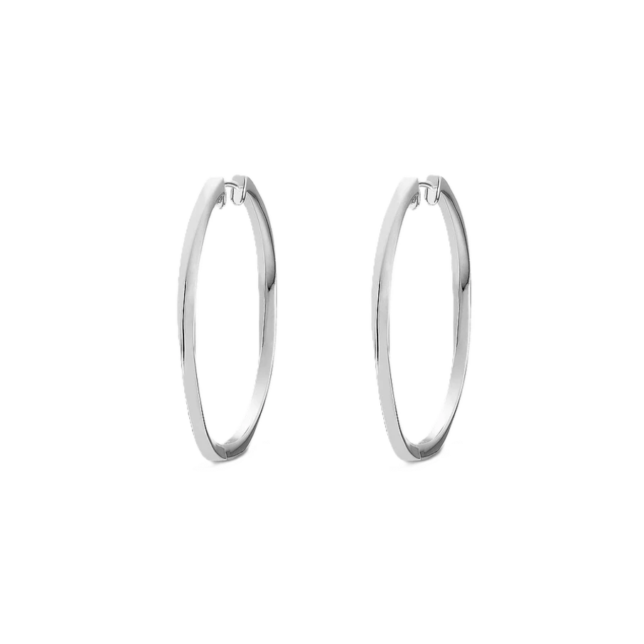 Cercei de dama Twisted din argint, JETTE