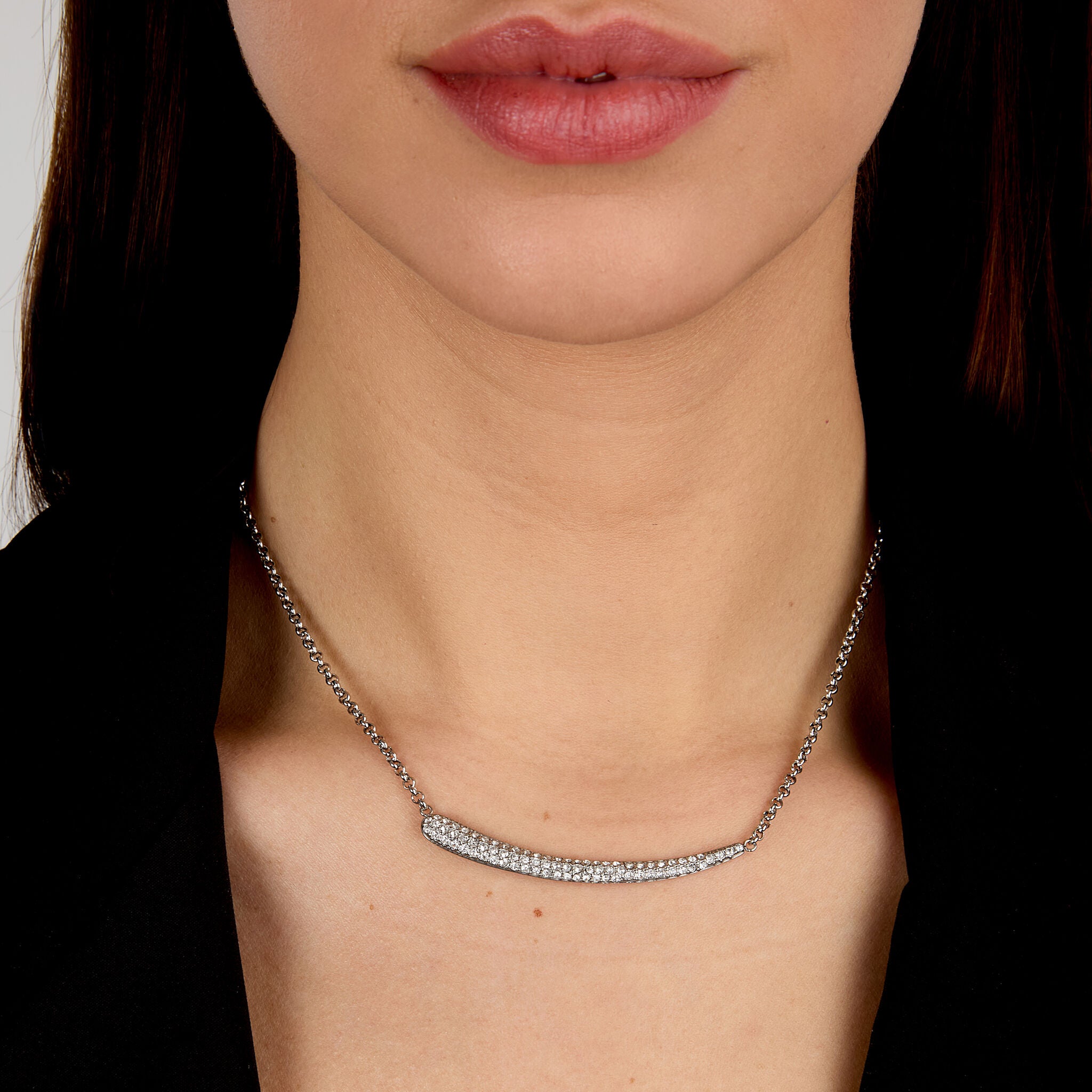 Colier ajustabil pentru femei cu cristale colectia Design, Morellato
