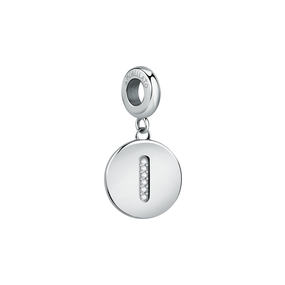 Pandantiv de dama litera I, gravabil, MORELLATO