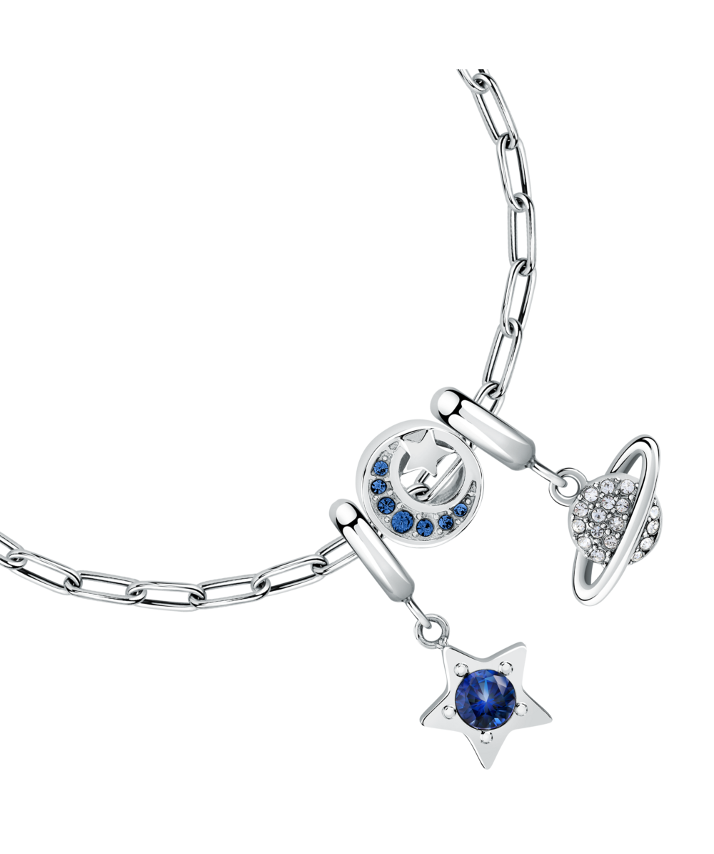 Women's bracelet with planet pendant, adjustable 16 + 3 cm, MORELLATO