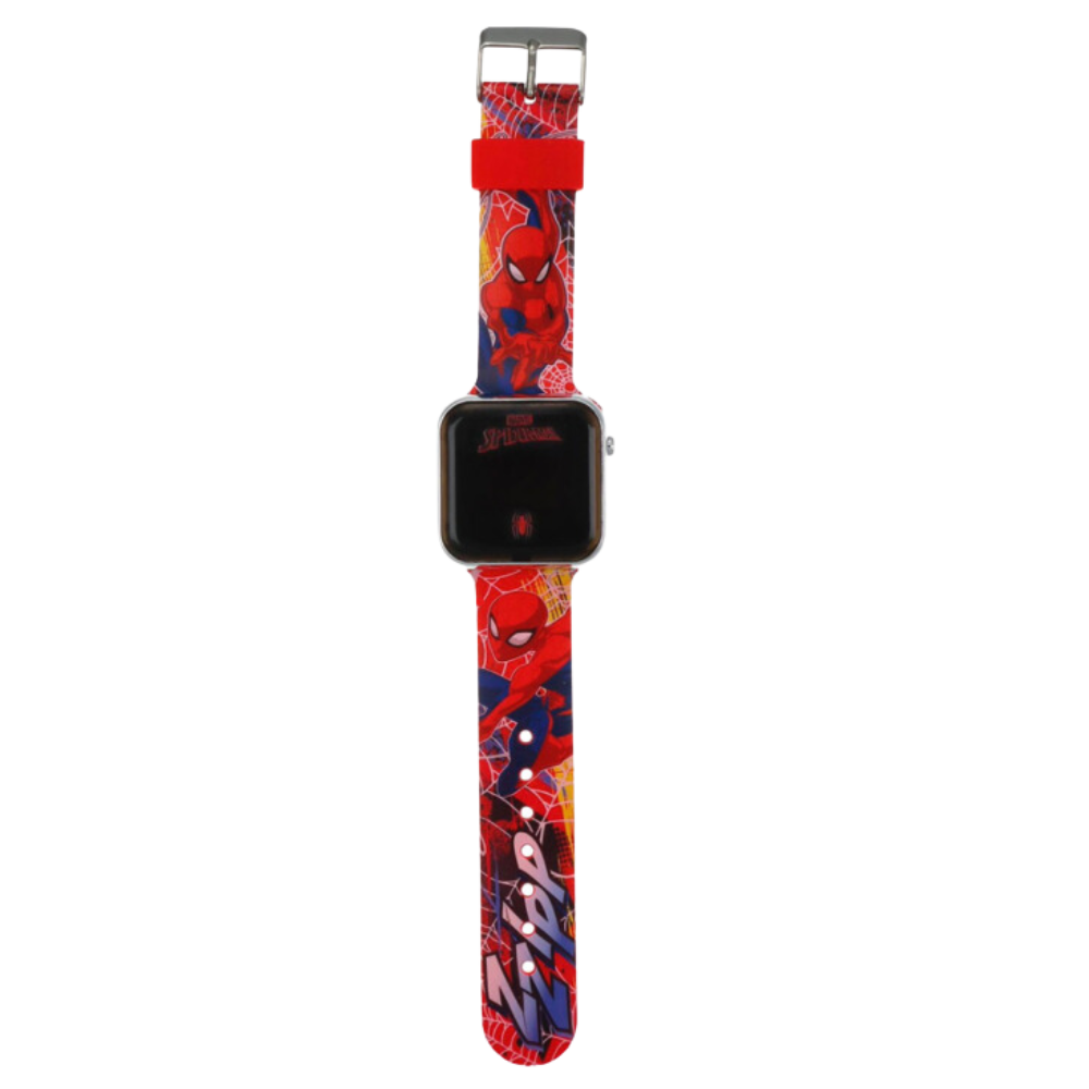 Ceas pentru copii cu LED Spider-Man, DISNEY