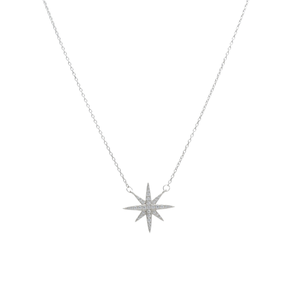 Colier de damă din argint sterling North Star, Insolito