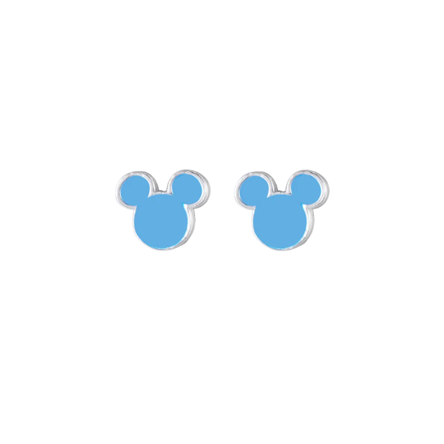 Cercei copii stud din argint sterling Disney Mickey