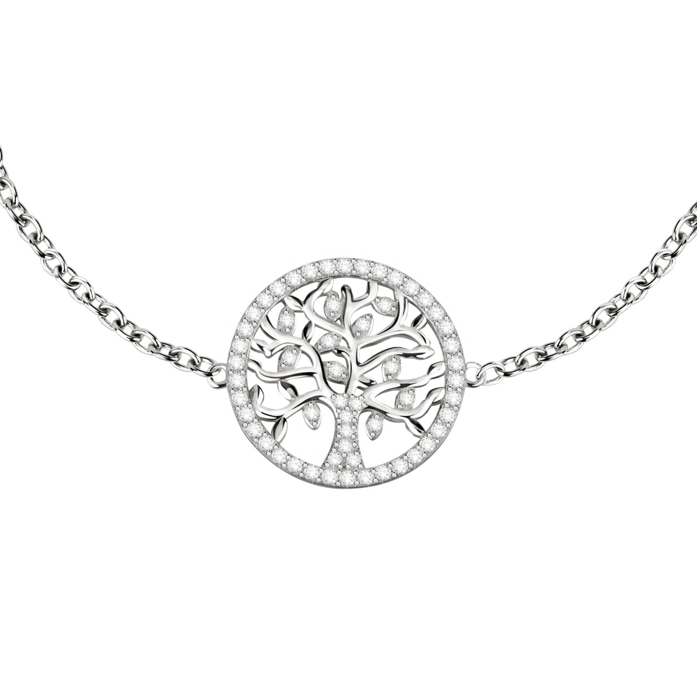 Bratara ajustabila 16 cm + extensie 3 cm Copacul Familiei - Bratari ajustabile - satb04 - MORELLATO - Tessora