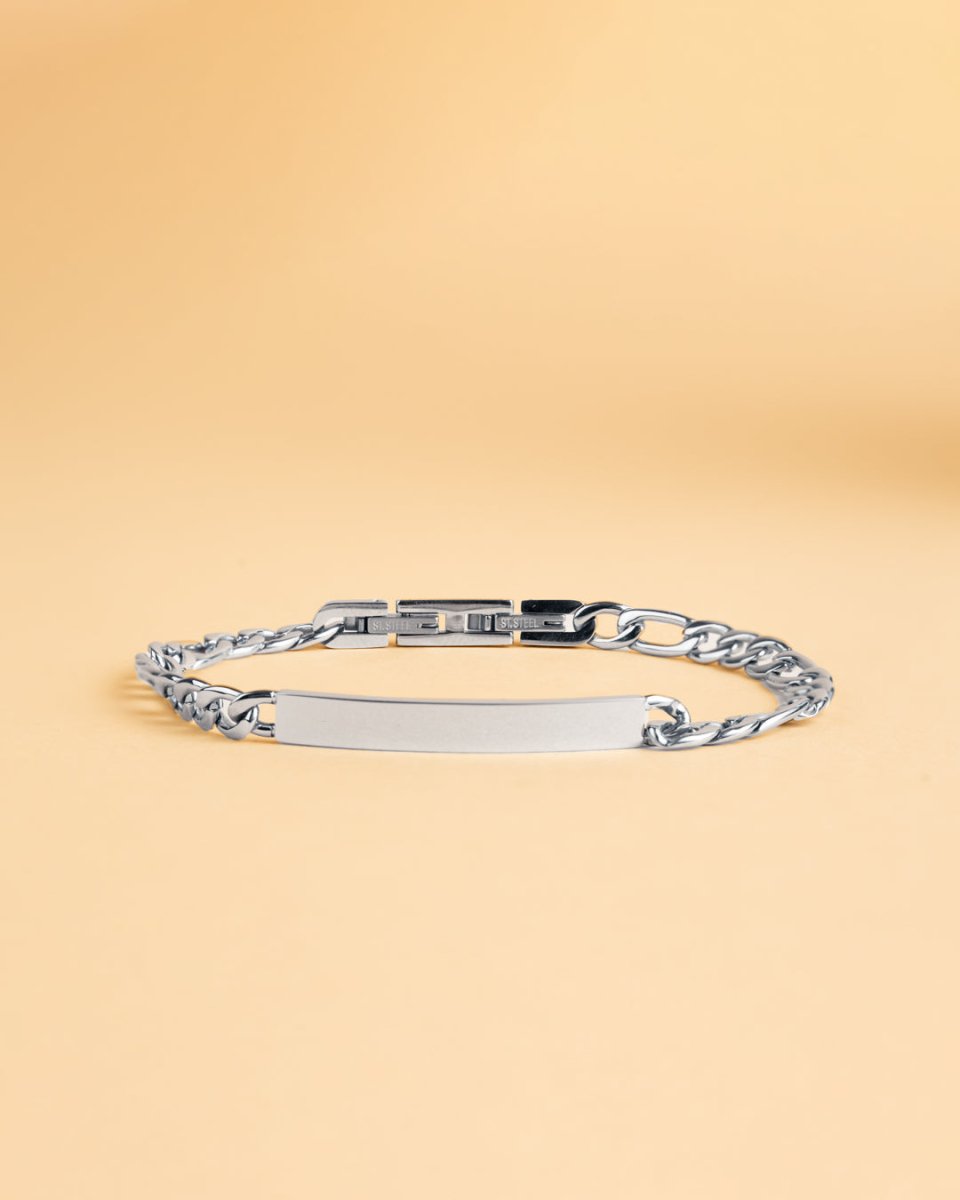 Bratara ajustabila pentru barbati Verto Silver - Bratari pentru barbati - M61XSS - GEMINI - Tessora