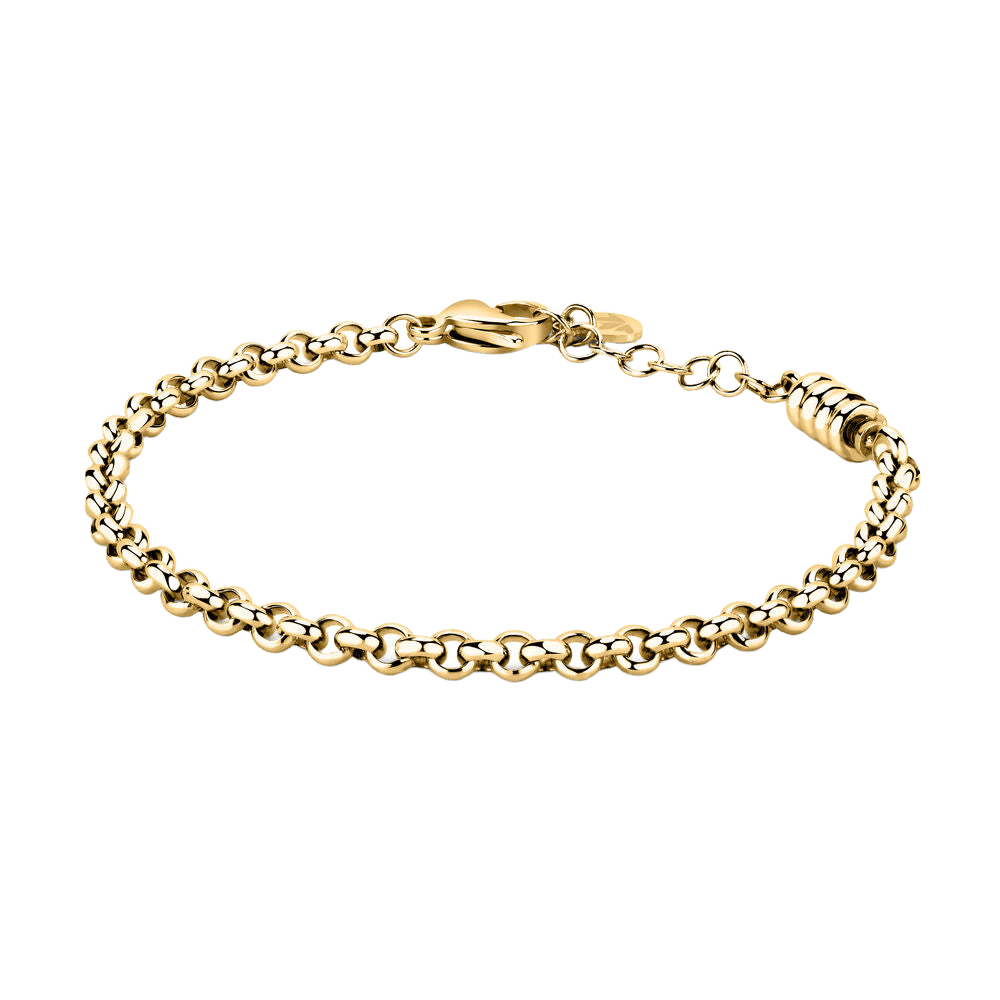 Bratara aurie pentru talismane ajustabila de 16 cm + extensie 3 cm - Bratari pentru talismane - scz1194 - MORELLATO - Tessora