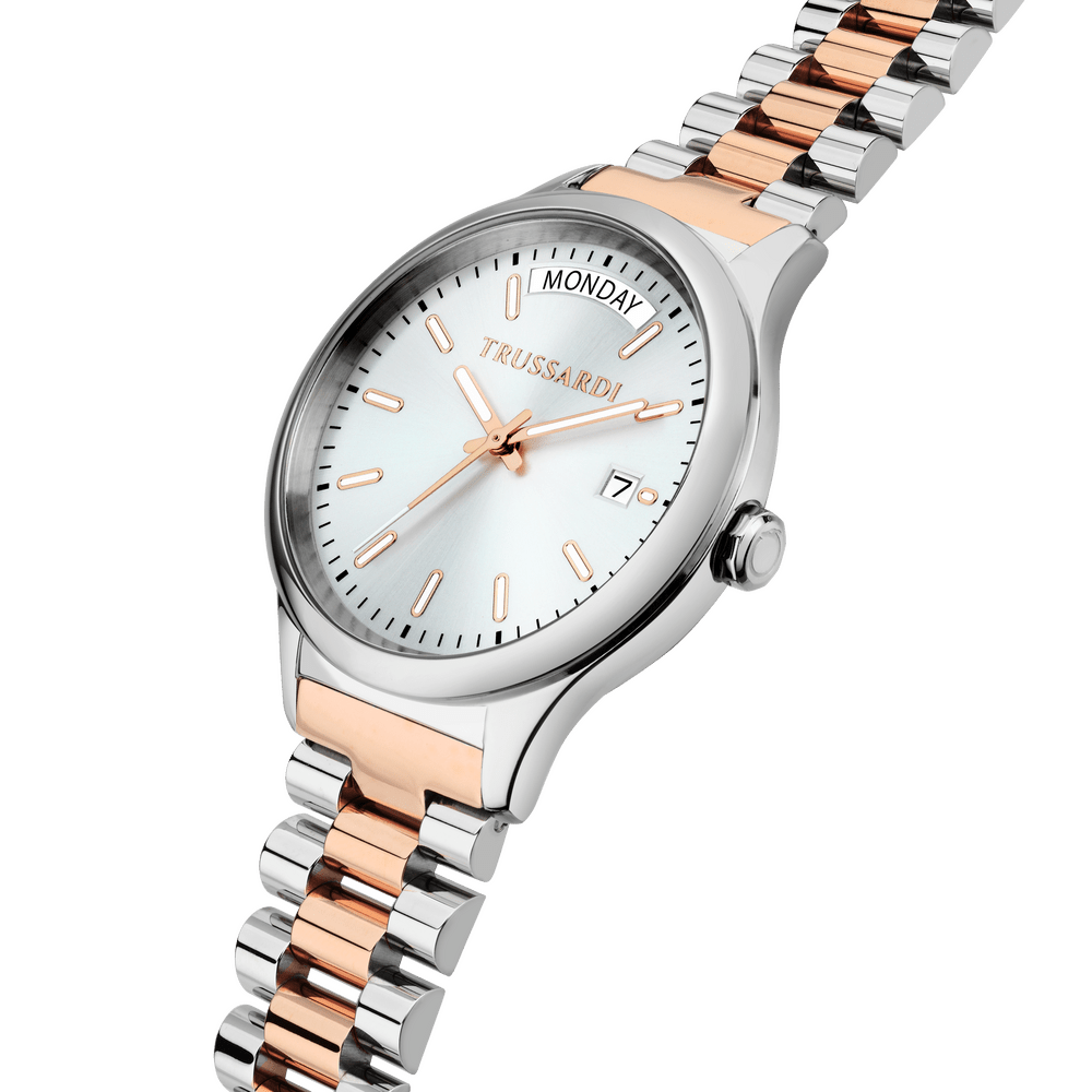 Ceas dama Trussardi CITY LIFE cu bratara roz - Ceasuri dama - R2453170501 - TRUSSARDI - Tessora