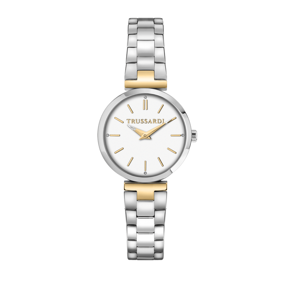 Ceas Trussardi LOUD cu cadran alb mat, dama - Ceasuri dama - R2453164502 - TRUSSARDI - Tessora