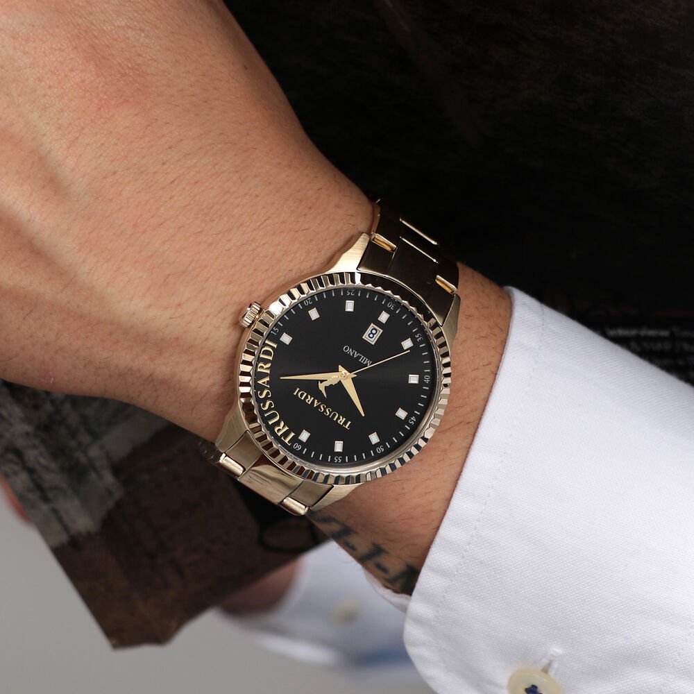 Ceas Trussardi T - BENT, barbati - Ceasuri barbati - R2453141005 - TRUSSARDI - Tessora