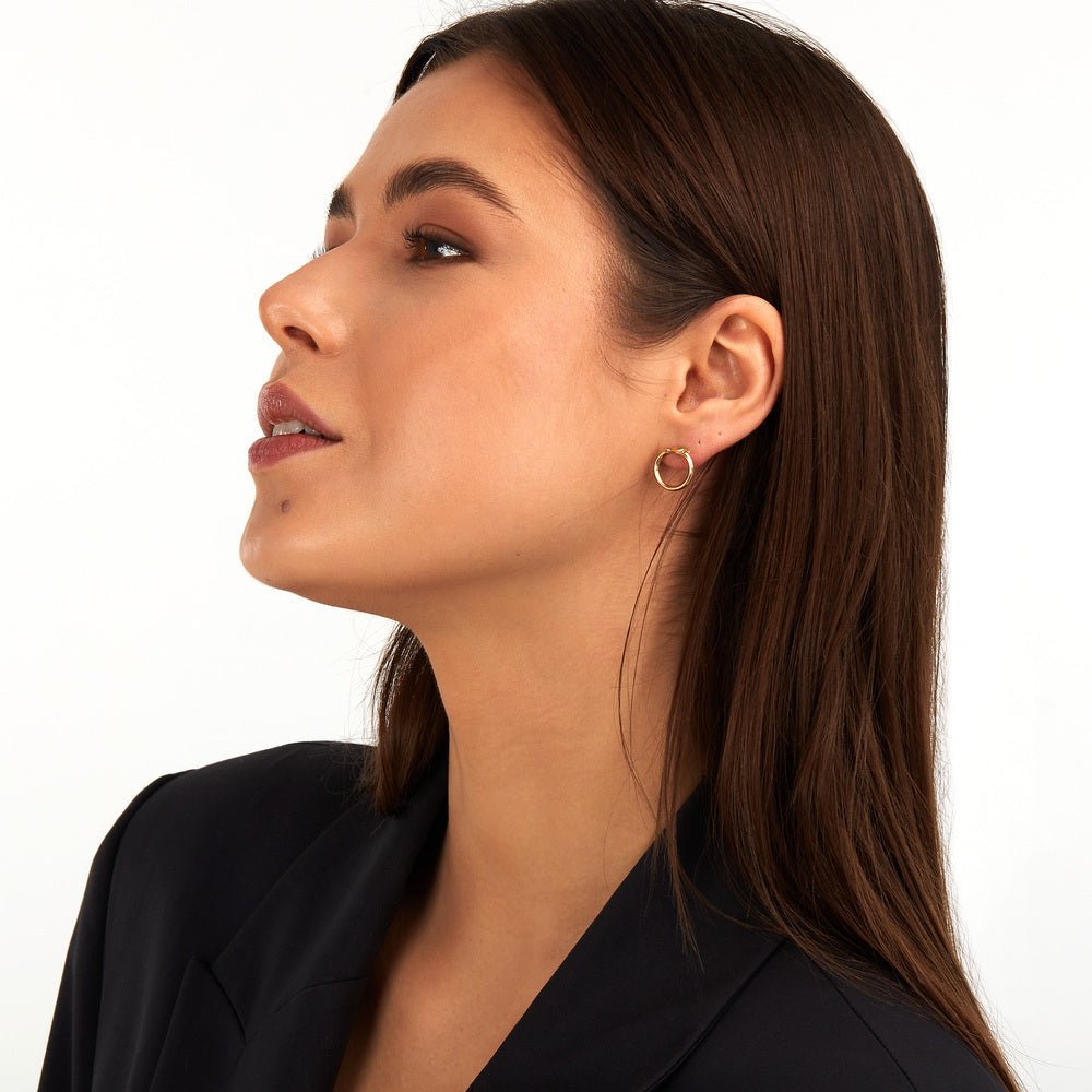 Cercei cu surub T - Heritage - Cercei cu surub - tjaxb09 - TRUSSARDI - Tessora