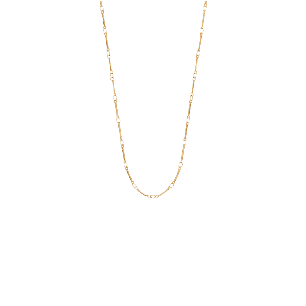 Colier ajustabil Bambou de 40+5 cm placat cu aur - Coliere - 236/400/LAN/NO10/11/PO - Lilou - Tessora