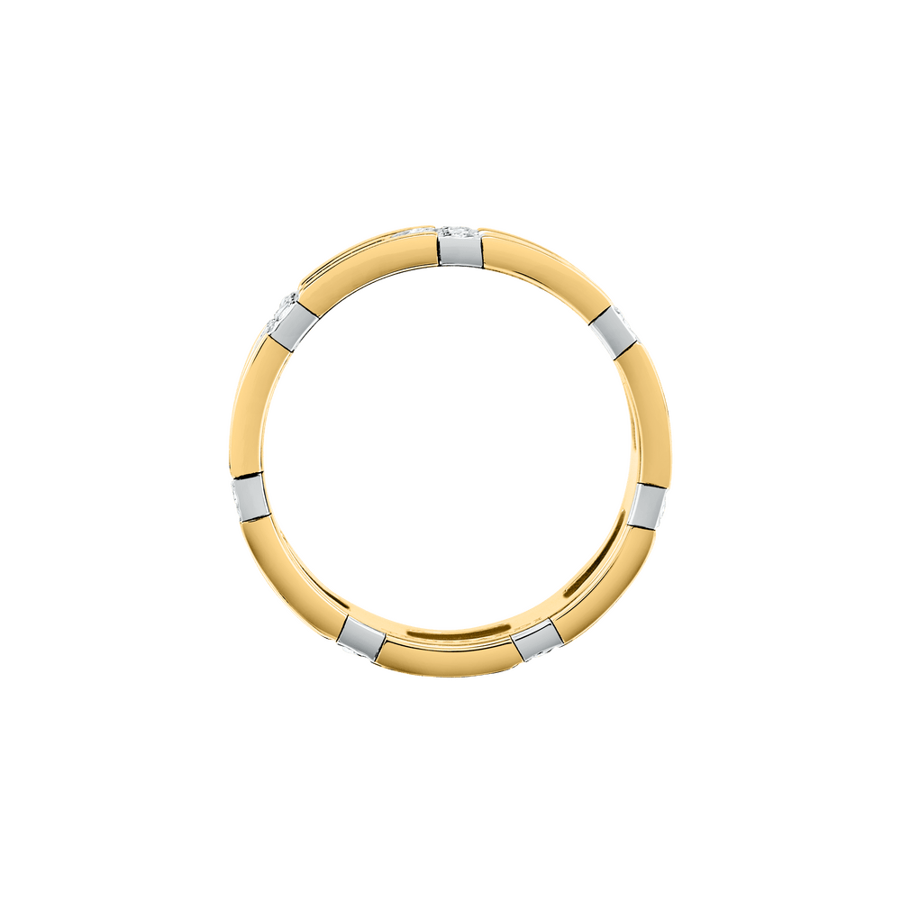 Inel pave T - Logo - Inele - tjaxc38012 - TRUSSARDI - Tessora