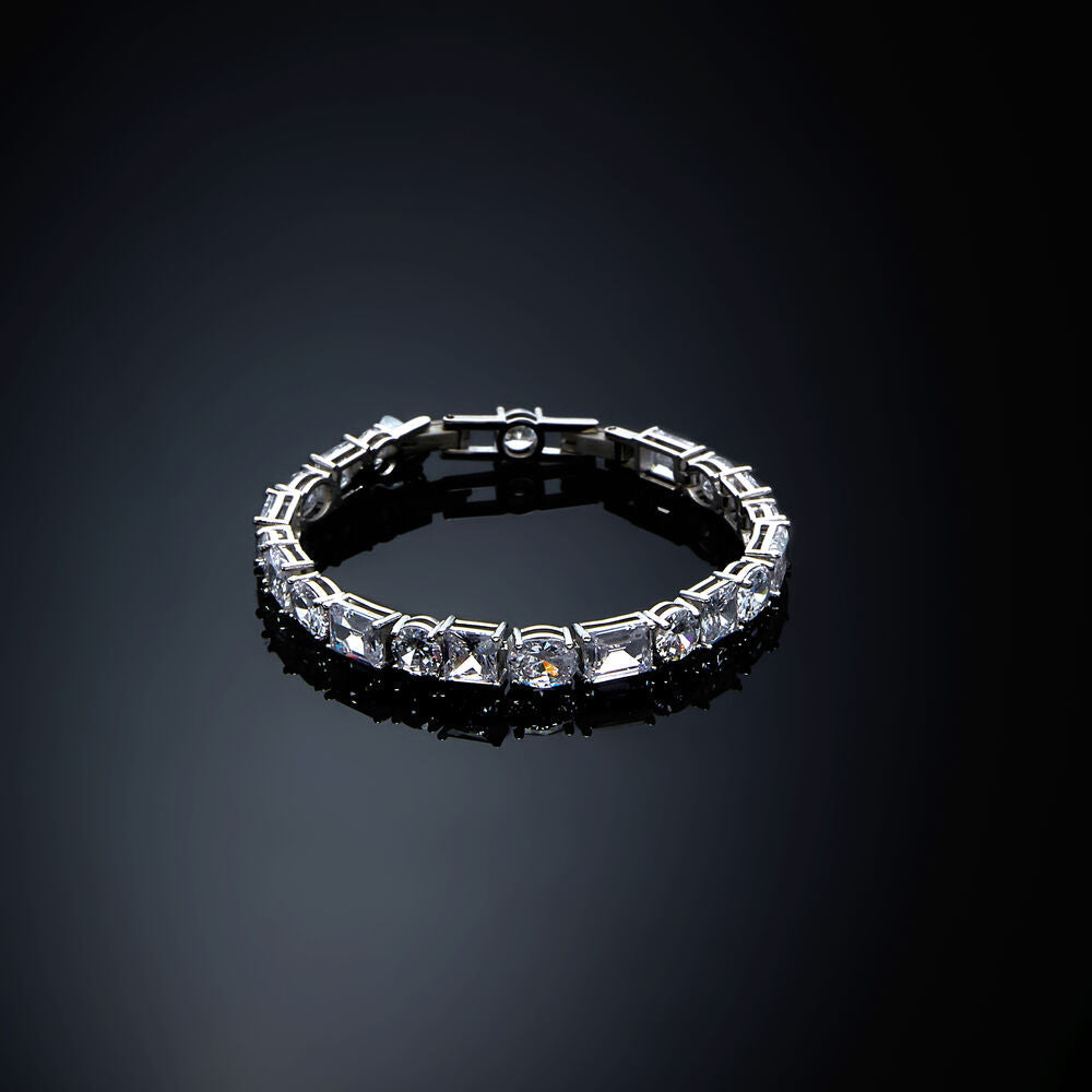 Bratara Printesa dama cu Pietre Patrate si Rotunde, CHIARA FERRAGNI