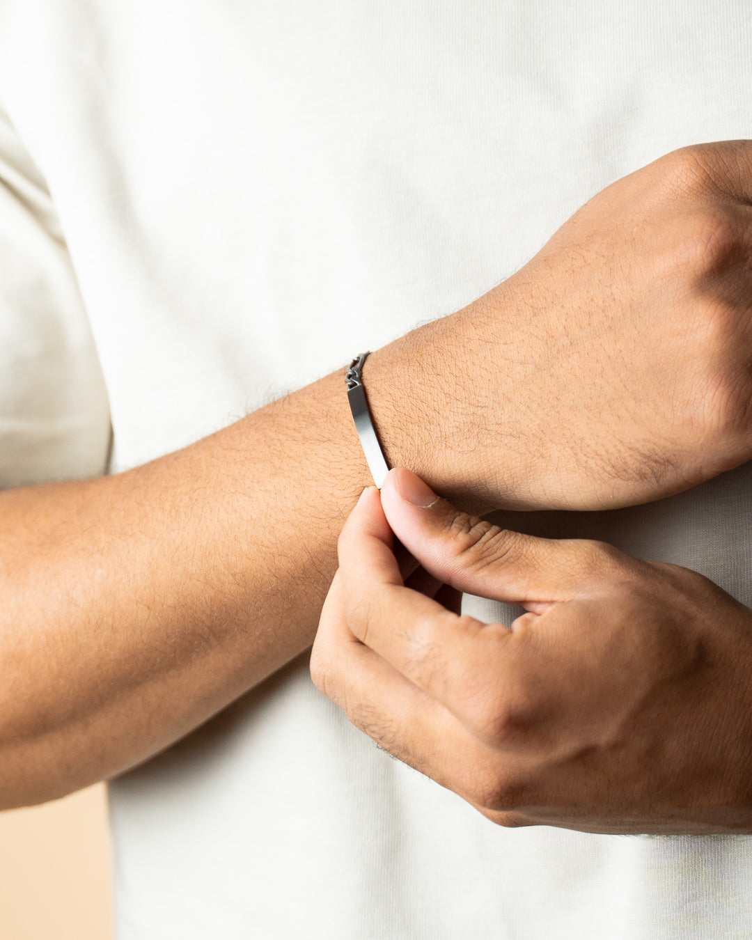 Bratara barbateasca reglabila Verto Black, GEMINI