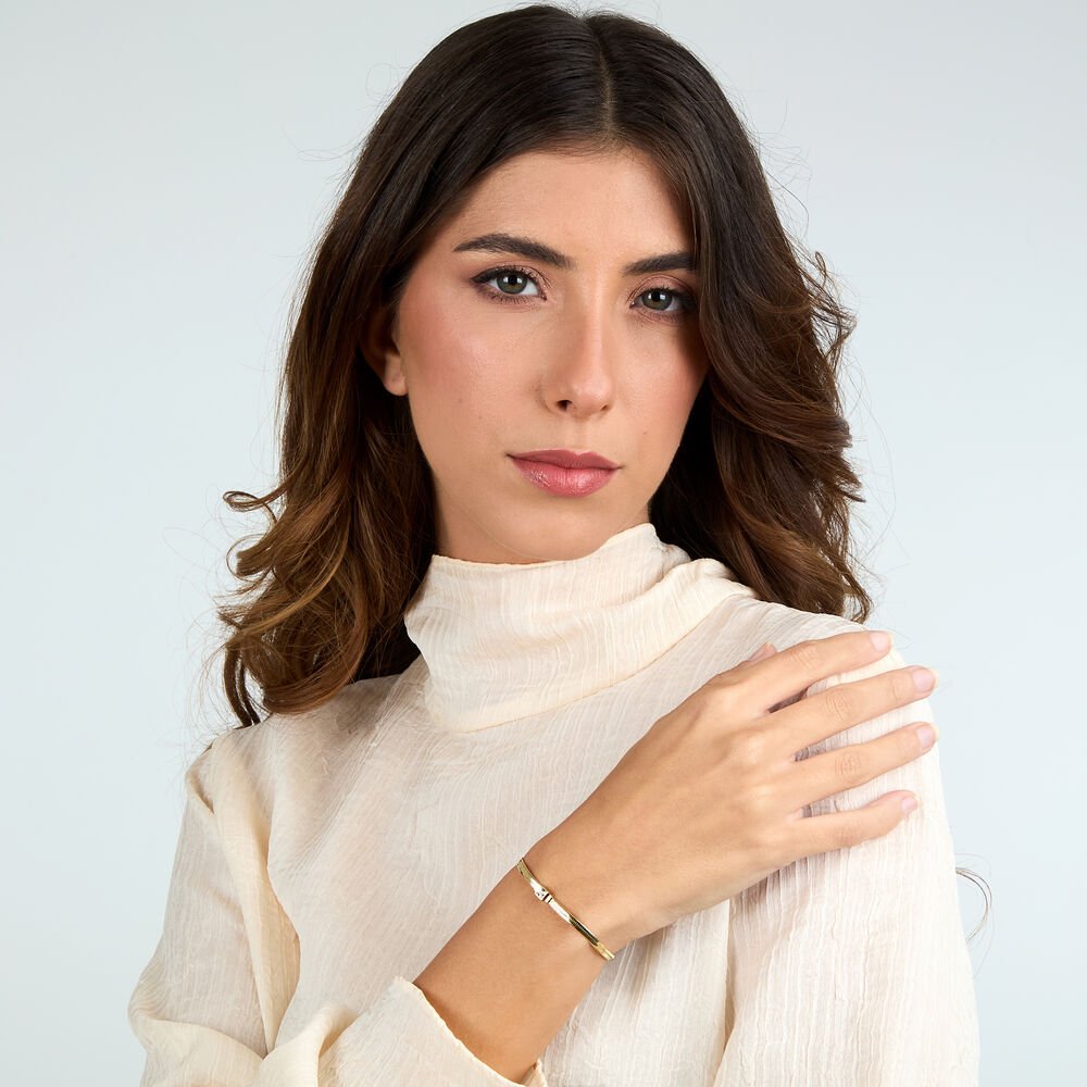 Women's GIOIA adjustable gold plated bracelet, Morellato - Bracelets - SAVY36 - Morellato - Tessora