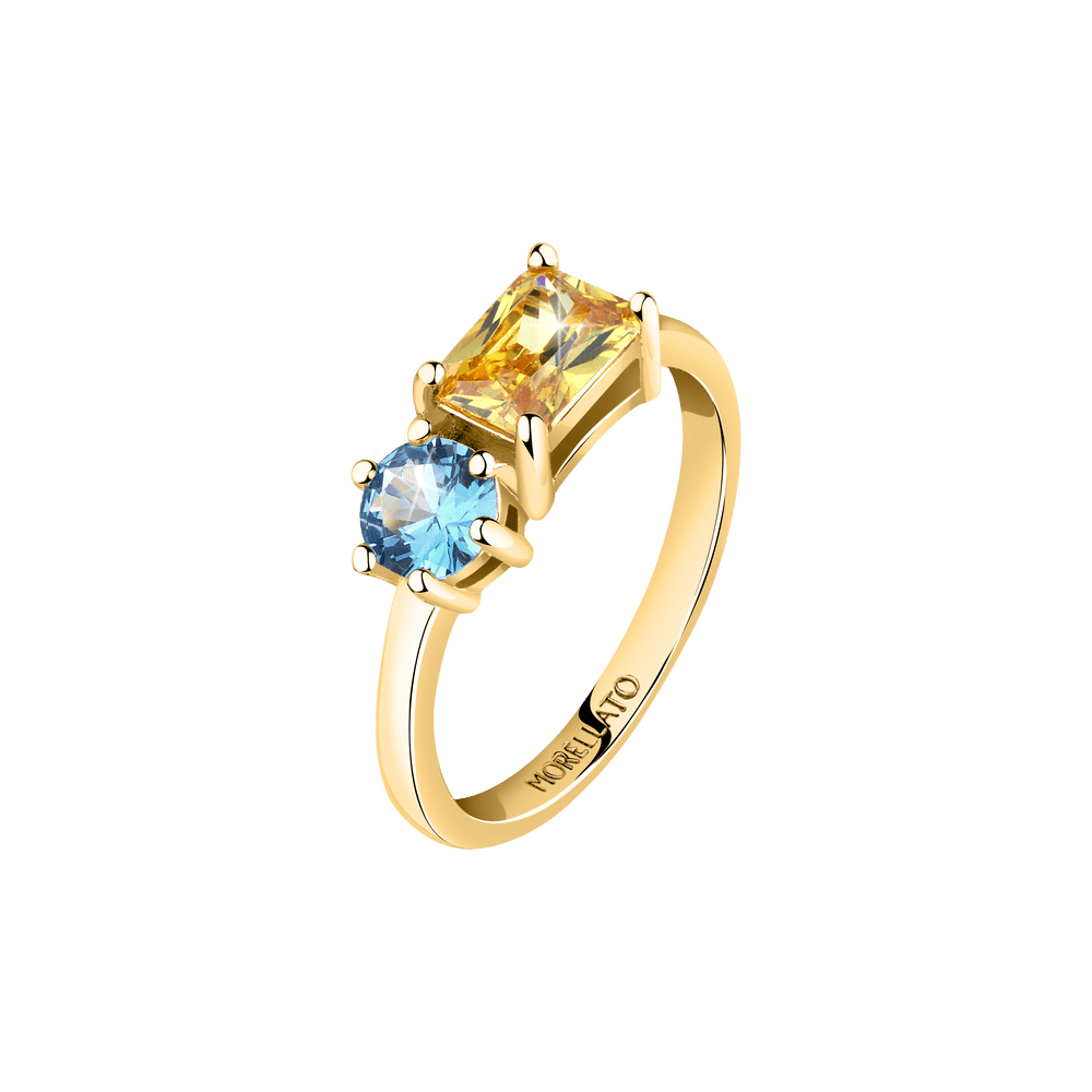 Women's ring sterling silver with cubic zirconia, MORELLATO - Silver Rings - savy09012 - MORELLATO - Tessora