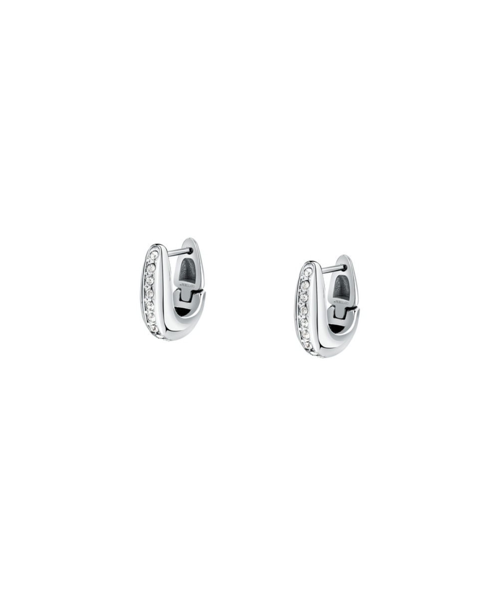 Women's earrings oval Creole 1.6cm, MORELLATO