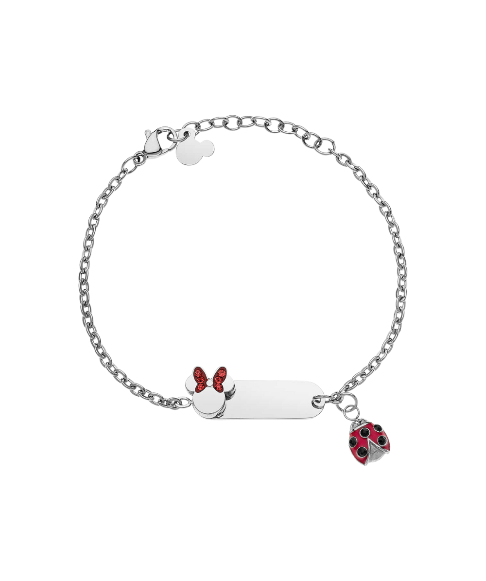 Kids adjustable bracelet with Minnie and Ladybug, Disney