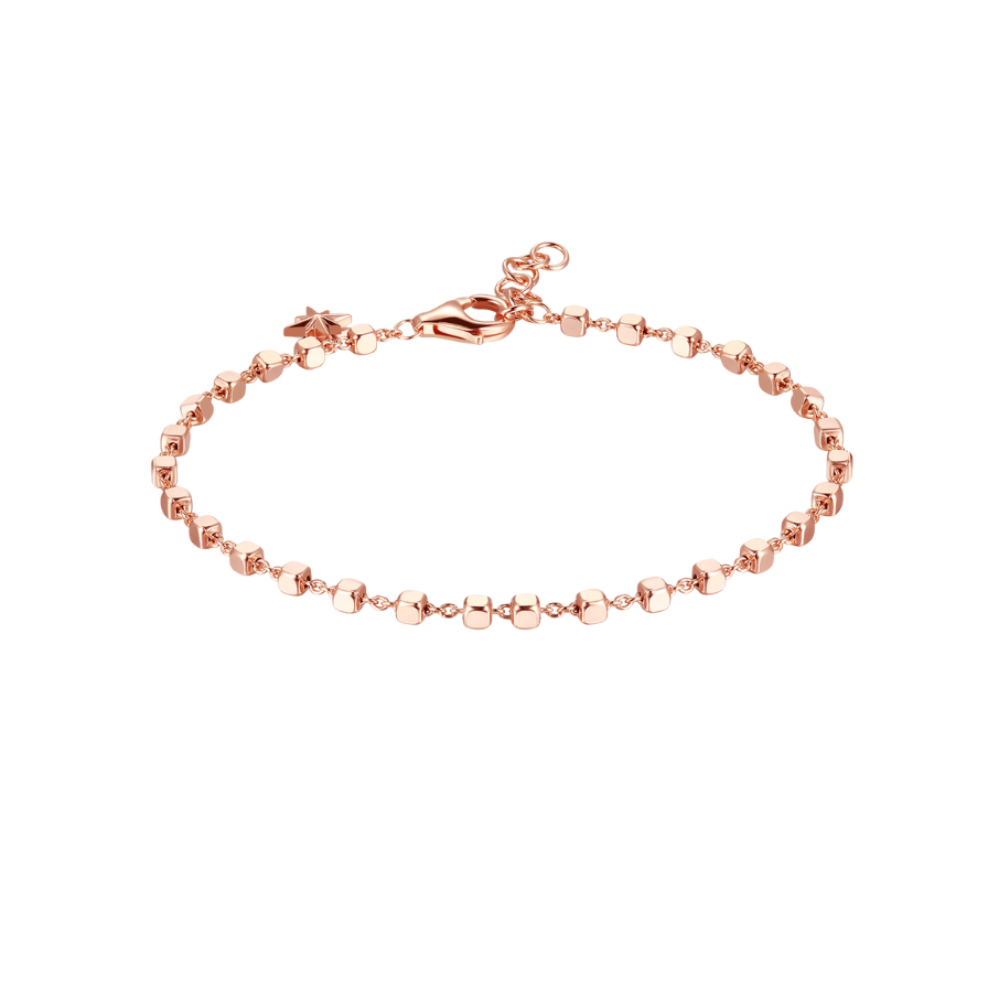 Bratara de dama din argint STORIE, ROSATO