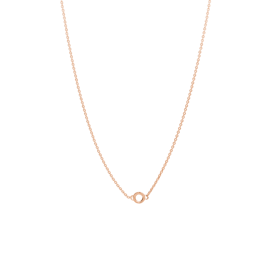 Colier de argint dama STORIE, ROSATO