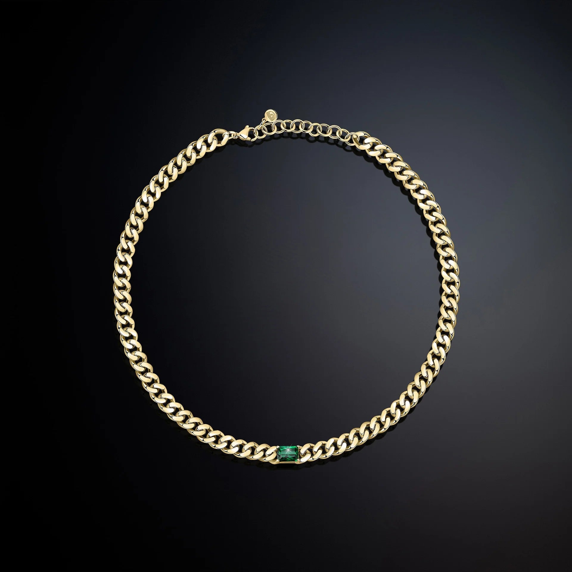 Adjustable women's BOSSY CHAIN necklace, gold-plated, Chiara Ferragni