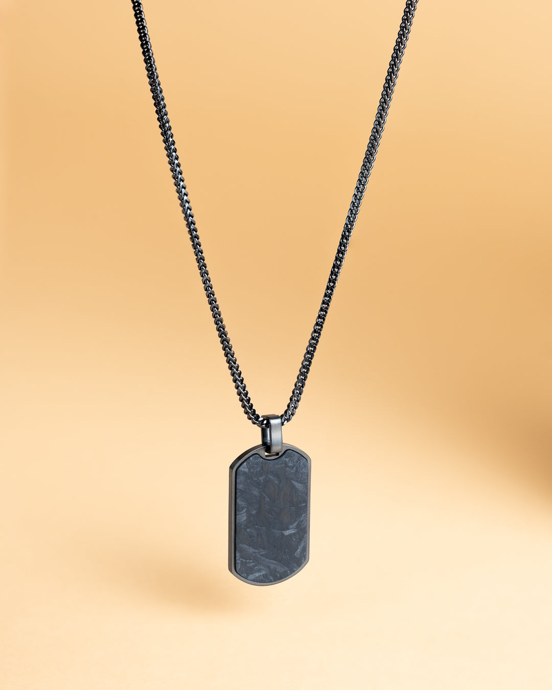 Colier barbatesc Bellum Black, GEMINI