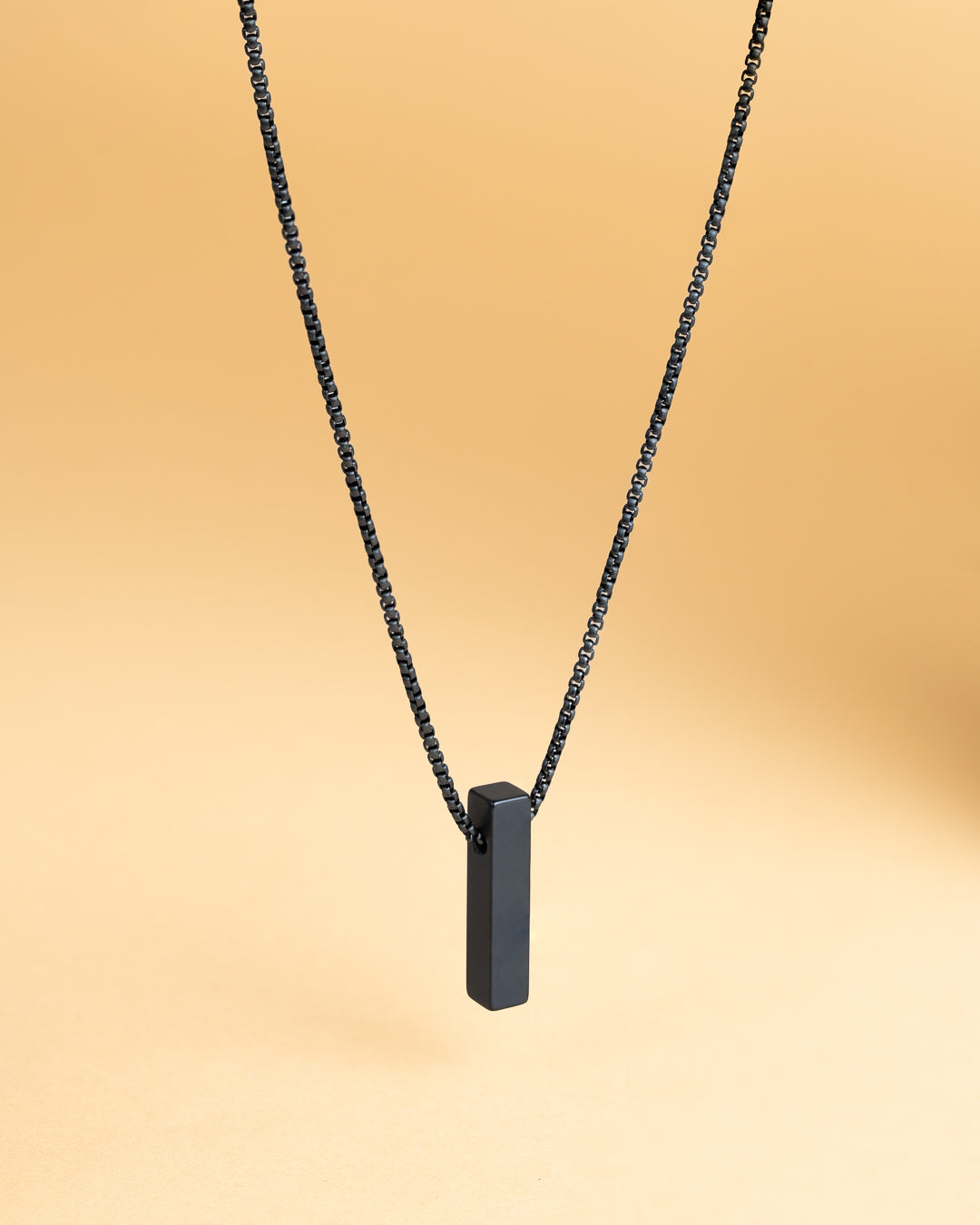 Men's necklace Tantum Black, GEMINI