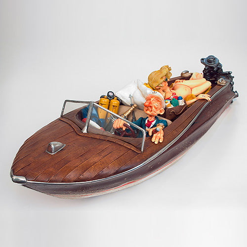 The Playboy (Speedboat) - LARGE, Guillermo Forchino