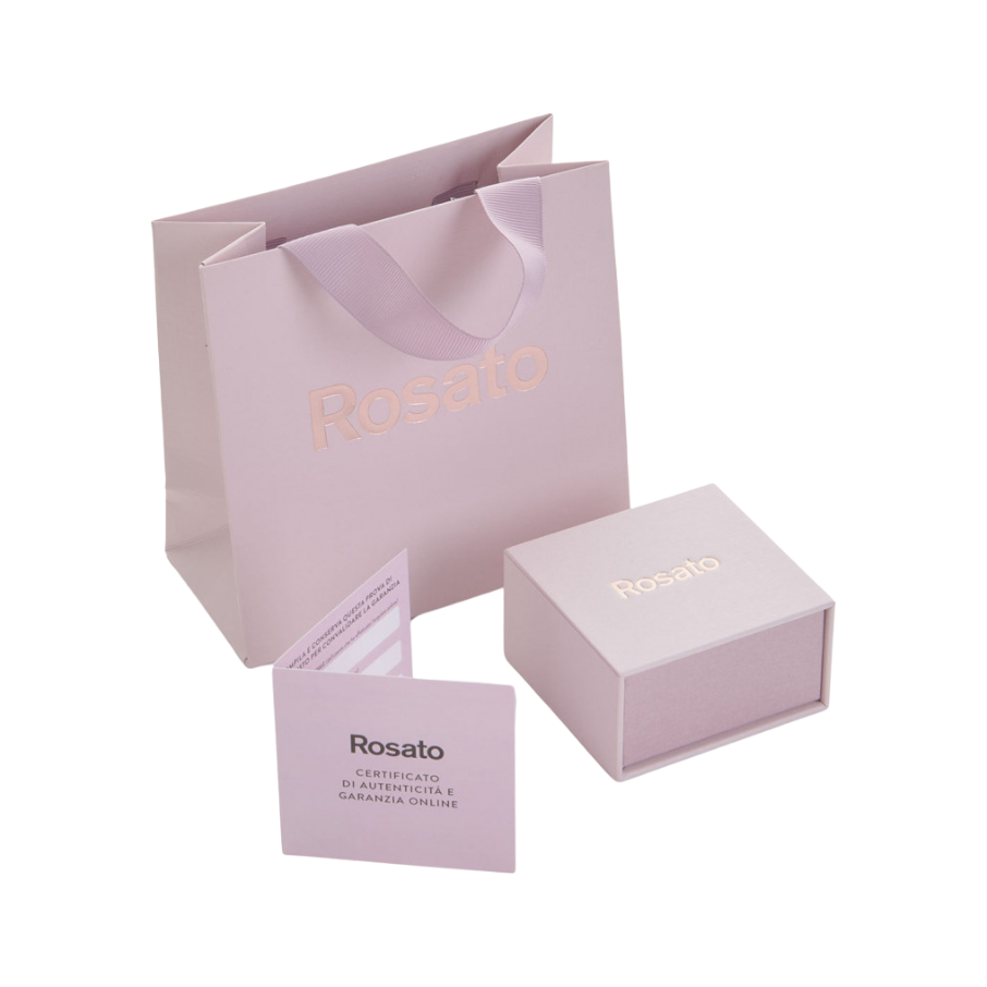 Inel de argint dama BIANCA, ROSATO