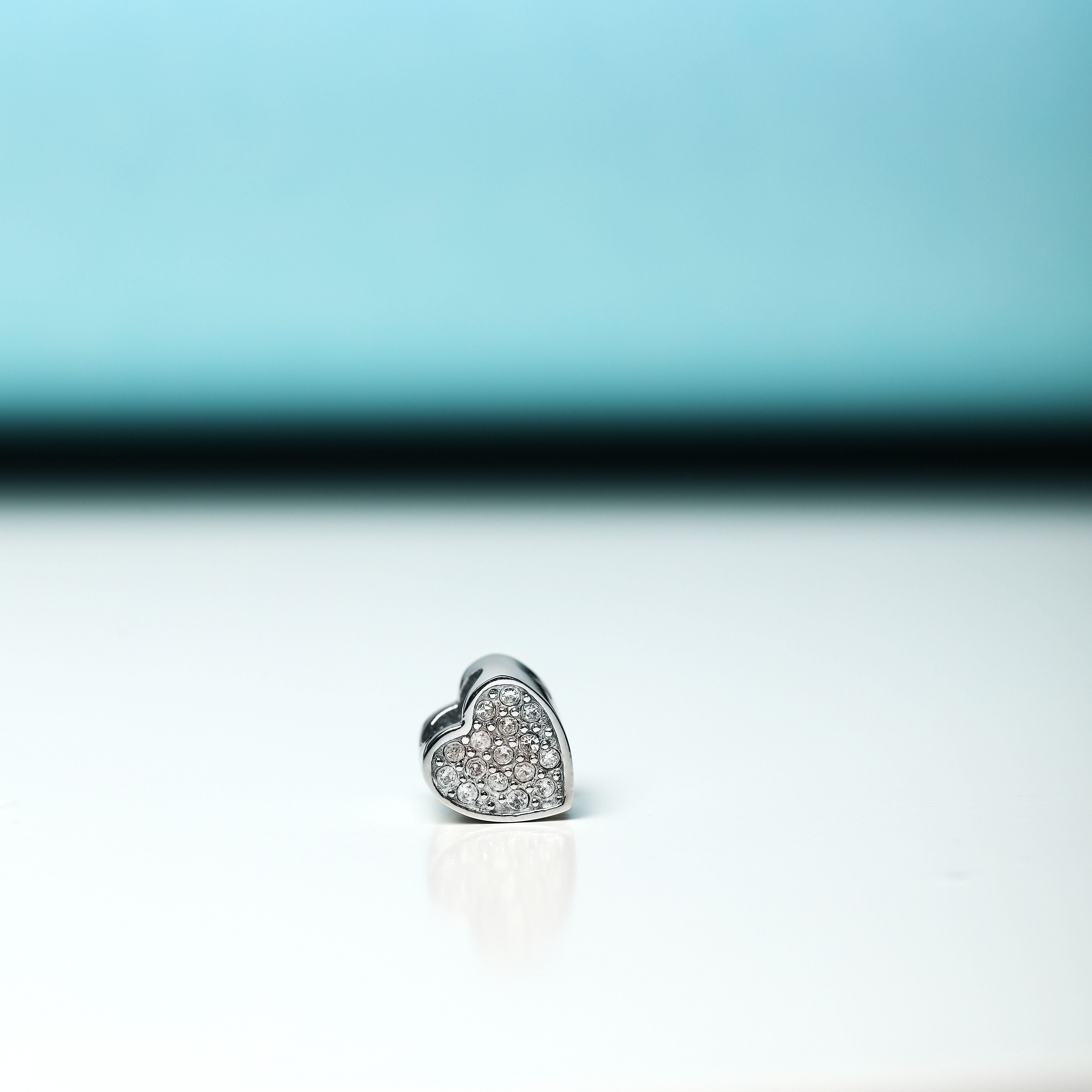 Women's charm heart-shaped with stones, MORELLATO