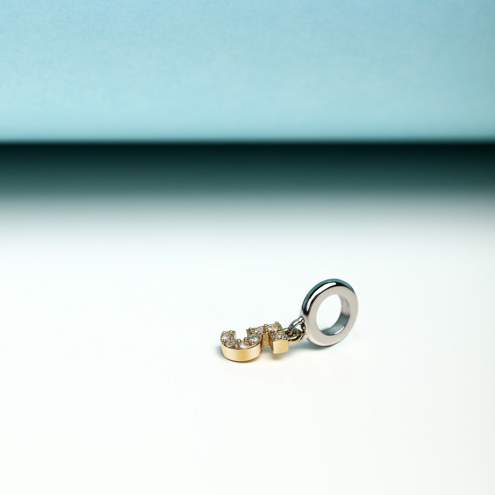 Women's charm pendant gold number 5, MORELLATO