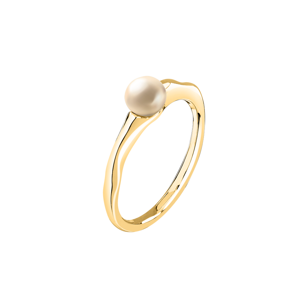 Women's Perla ring, gold plated, Morellato