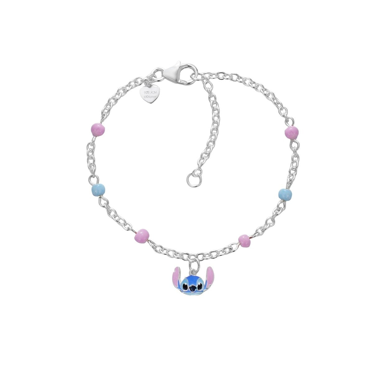 Bratara ajustabila cu margele si Stitch - Bratari pentru copii - BS00101SL - 47.CS - DISNEY - Tessora