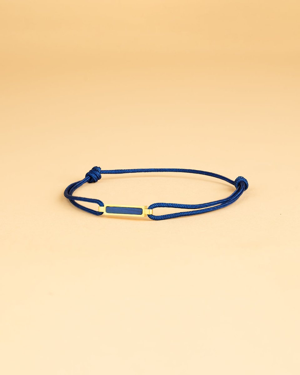 Bratara pentru barbati Talis Blue Gold - Bratari pentru barbati - NYL27 - GEMINI - Tessora