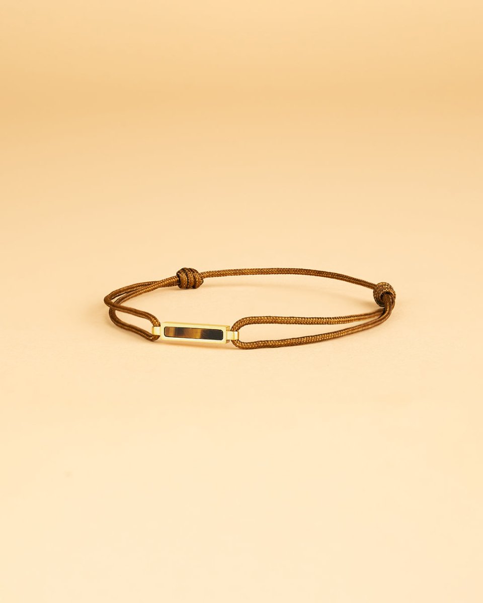 Bratara barbati Talis Brown Gold, GEMINI