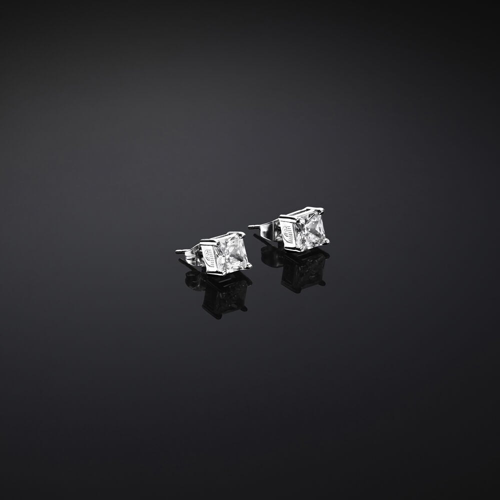 Cercei Solitaire Classic de damă argintii, CHIARA FERRAGNI